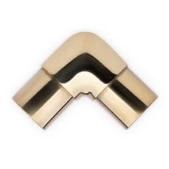 Flush Side Outlet Elbow Fitting - Polished Brass - 1.5" OD -Bar Supplies 00 733 1H Flush Side Outlet Elbow Polished Brass 1 pt 5 OD 04 1 71067.1598455116