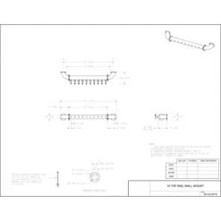 Wall Mount Rail Draft Beer Tower - Glycol Cooled - 6 To 12 Faucets 12 Wall Mount Rail Draft Beer Tower - Glycol Cooled - 6 To 12 Faucets -Bar Supplies 10 TAP RAIL TOWER 71325.1622571129