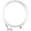 Air Line Jumper - 5/16" ID - 5' Vinyl Hose W/ Gas Ball Lock Disconnect & Screw Clamp -Bar Supplies 177435 homebrew disconnect b1 1 32907.1590770740