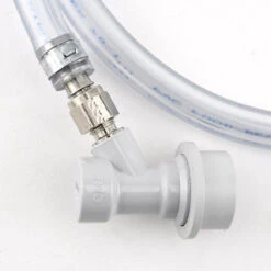 Air Line Jumper - 5/16" ID - 5' Vinyl Hose W/ Gas Ball Lock Disconnect & Screw Clamp 7 Air Line Jumper - 5/16" ID - 5' Vinyl Hose W/ Gas Ball Lock Disconnect & Screw Clamp -Bar Supplies 177435 homebrew disconnect b3 1 44729.1590770740