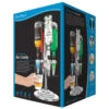 LED Rotary Liquor Dispenser - Holds 4 Bottles
