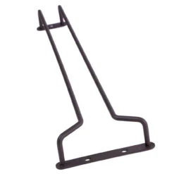 Glass Hanger Rack - Matte Black - 16"L -Bar Supplies 178184 glass hanger rack oil rubbed bronze 16 b2 1 1 01226.1590771383