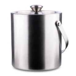 Behind The Bar® Stainless Steel Double Walled Ice Bucket - 1.5 Quarts