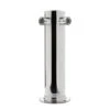 Draft Beer Tower - Stainless Steel - 3" Column - 2 Taps - No Faucets -Bar Supplies 2 faucet no faucet 81740.1590769414