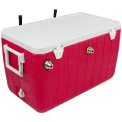 Double Faucet Jockey Box - 120' Stainless Steel Coils - Faucet Hardware Kit -Bar Supplies 20284 double faucet jockey box b4 6 43357.1590768611