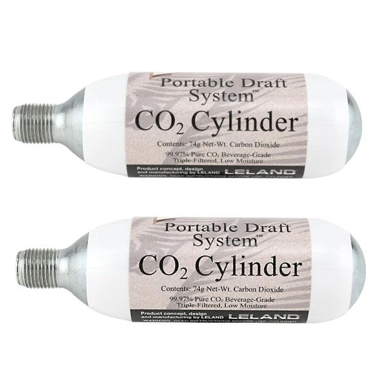 1/4 Keg CO2 Refill Bulbs For The Leland CO2 PicnicTap - 2 PACK 3 1/4 Keg CO2 Refill Bulbs For The Leland CO2 PicnicTap - 2 PACK