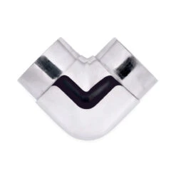 Flush Elbow Fitting 90 Degree - Polished Stainless Steel - 2" OD -Bar Supplies 22 S961 2 Flush Elbow Fitting 90 Degree Polished Stainless Steel 03 37309.1595355331