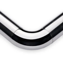 Curved Flush Elbow Fitting 90 Degree - Polished Stainless Steel - 2" OD -Bar Supplies 22 S966 2 Curved Flush Elbow Fitting 90 Degree Polished Stainless Steel 02 26682.1595355370