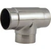 Flush Tee Hand Rail Fitting - Polished Stainless Steel - 2" OD -Bar Supplies 22 s962 2 polished steel arm fit b1 1 05407.1590767897