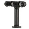 Draft Beer Tower - Black Iron - Triple Tap - No Faucet -Bar Supplies 3 3ti 16161 draft beer tower black iron triple tap no faucet 01 11241.1590767993