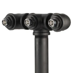 Draft Beer Tower - Black Iron - Triple Tap - No Faucet -Bar Supplies 3 3ti 16161 draft beer tower black iron triple tap no faucet 03 53574.1590767994