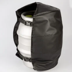 KegWorks Pin Beer Cask Insulating Jacket - Black -Bar Supplies 31482 kegworks pin cask insulating jacket 10 72674.1590764958