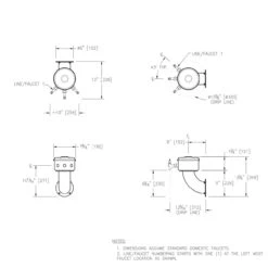 Lantern Wall Mount Draft Beer Tower - Glycol Cooled - 3 To 5 Faucets -Bar Supplies 3t lantern 1 1 83678.1590768992