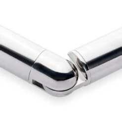 Adjustable Flush Elbow - Polished Stainless Steel - 2" OD -Bar Supplies 47 732A 216 Adjustable Flush Elbow Polished Stainless Steel 03 11496.1595356109
