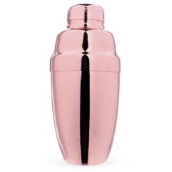 Viski Professional Heavyweight Cocktail Shaker - 17 Oz - Copper-Plated