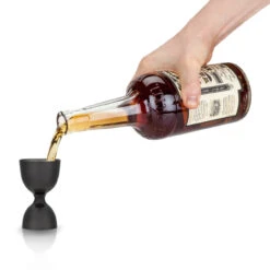 Viski Warren Gunmetal Black Canterbury Double-Sided Cocktail Jigger - 1 Oz & 2 Oz 7 Viski Warren Gunmetal Black Canterbury Double-Sided Cocktail Jigger - 1 Oz & 2 Oz -Bar Supplies 5472 gmb 18001618 viski warren gunmetal black canterbury double sided cocktail jigger 02 22941.1590768312