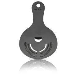 Viski Warren Gunmetal Black Hawthorne Cocktail Strainer -Bar Supplies 5473 gmb 18001619 viski warren gunmetal black hawthorne cocktail strainer 03 39987.1590768315