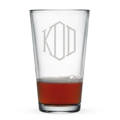 Beer Pints - Set Of 4 (Free Personalization) -Bar Supplies 6416 beer pints set of 4 02 29720.1590764732