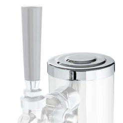 Replacement Draft Beer Tower Cap - 2 1/2" Diameter - Chrome -Bar Supplies 6500a 17174 chrome replacement draft beer tower cap 03 94131.1590768416