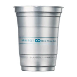 Ball Aluminum Cups - The Ultimate 100% Recyclable Cold-Drink Cup - 16 Oz - 24 Pack -Bar Supplies 730170 Ball Aluminum Drink Cups The Ultimate 100 Recyclable Cold Drink Cup 16 oz 24 Pack 4 14342.1628540590