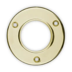 4" Wall Flange - Polished Brass - 2" OD -Bar Supplies 76921 2 4 Wall Flange Polished Brass 2 OD 03 76982.1605564065