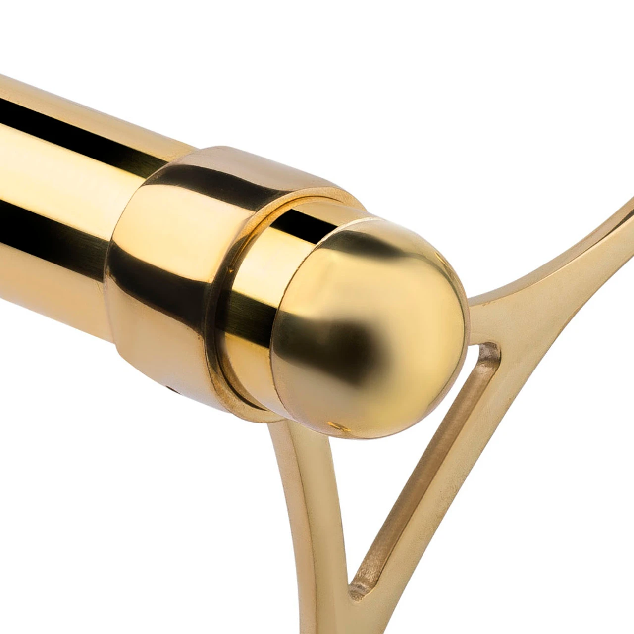 Domed End Cap - Polished Brass - 1.5" OD 5 Domed End Cap - Polished Brass - 1.5" OD - Image 3