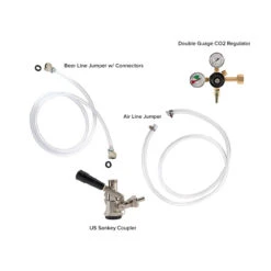 Single Faucet Jockey Box - 50' Coil - Complete Kit Without CO2 Tank -Bar Supplies 8150coolerkit 003 16729.1590768615