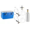 Double Faucet Jockey Box - 70' Coils - Complete Kit -Bar Supplies 8270coolerkit tank 001 1 60629.1590768646