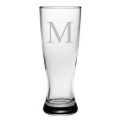 Grand Pilsner Glasses - Set Of 4 (Free Personalization) -Bar Supplies 8646 grand pilsner glasses set of 4 02a 17145.1590764784