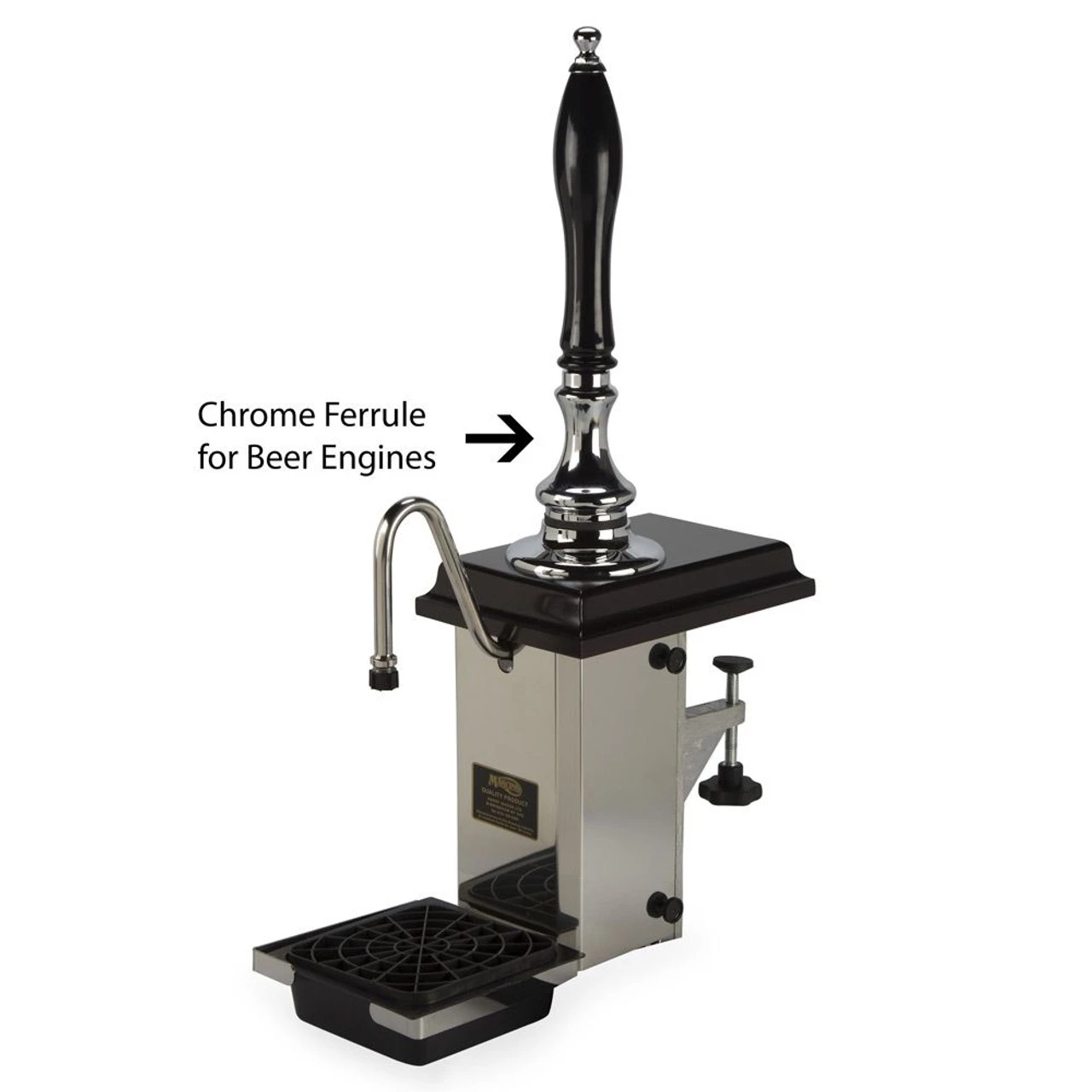 Chrome Ferrule For Real Ale Beer Engine 4 Chrome Ferrule For Real Ale Beer Engine - Image 2