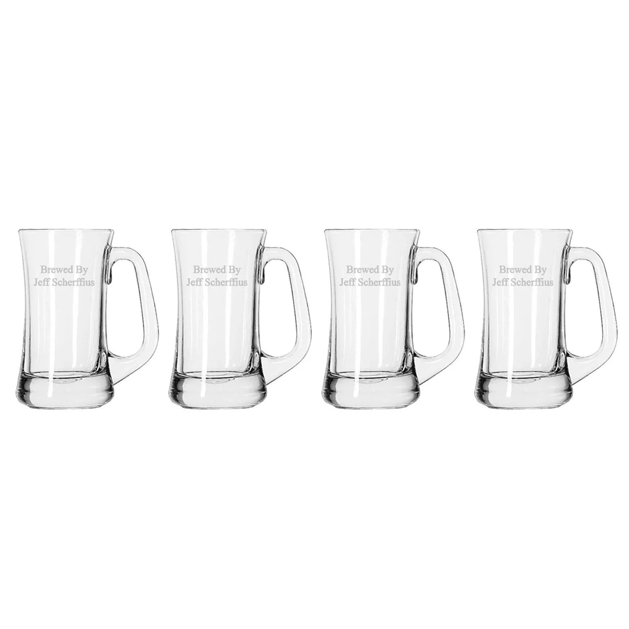 Scandinavia Beer Mugs - Set Of 4 (Free Personalization) 4 Scandinavia Beer Mugs - Set Of 4 (Free Personalization) - Image 2