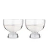 Viski Crystal Footed Mezcal Glasses - Set Of 2 - 6 Oz