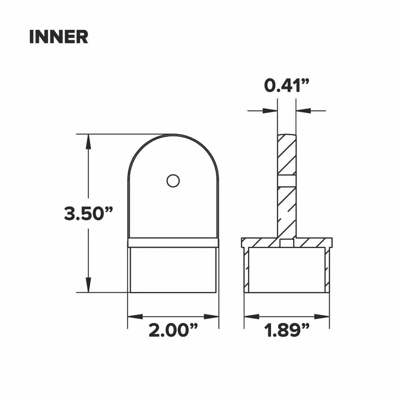 Adjustable Flush Elbow - Matte Black - 2" OD 6 Adjustable Flush Elbow - Matte Black - 2" OD - Image 4