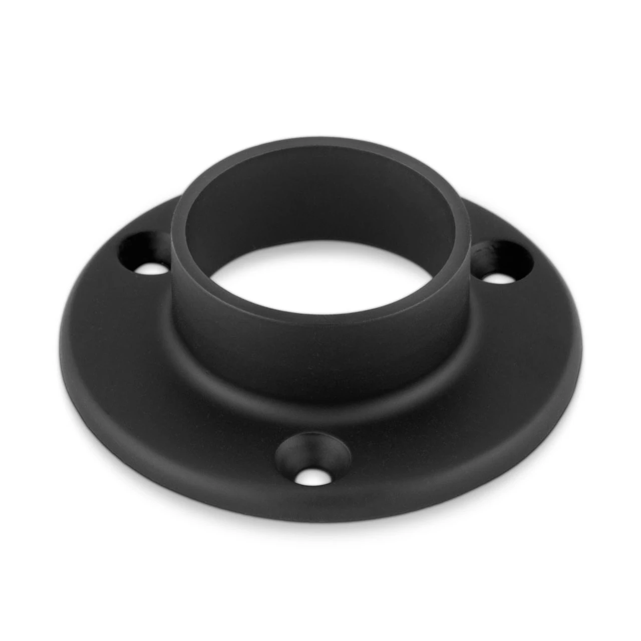 None 3" Wall Flange - Matte Black - 1.5" OD 3 None 3" Wall Flange - Matte Black - 1.5" OD