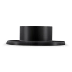 4" Wall Flange - Matte Black - 2" OD -Bar Supplies BLK 76921 2 4 Wall Flange Matte Black 2 OD 03 66864.1601040359