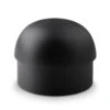 Domed End Cap - Matte Black - 2" OD -Bar Supplies BLK 76937 2 Domed End Cap Matte Black 2 OD 02 35231.1595357047