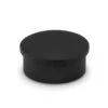 Flush Flat End Cap - Matte Black - 1.5" OD -Bar Supplies BLK 76940 1 pt 5 Flush Flat End Cap Matte Black 1 pt 5 OD 01 32023.1609797718