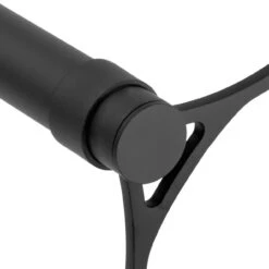 Flush Flat End Cap - Matte Black - 1.5" OD -Bar Supplies BLK 76940 1 pt 5 Flush Flat End Cap Matte Black 1 pt 5 OD 03 69445.1609797718