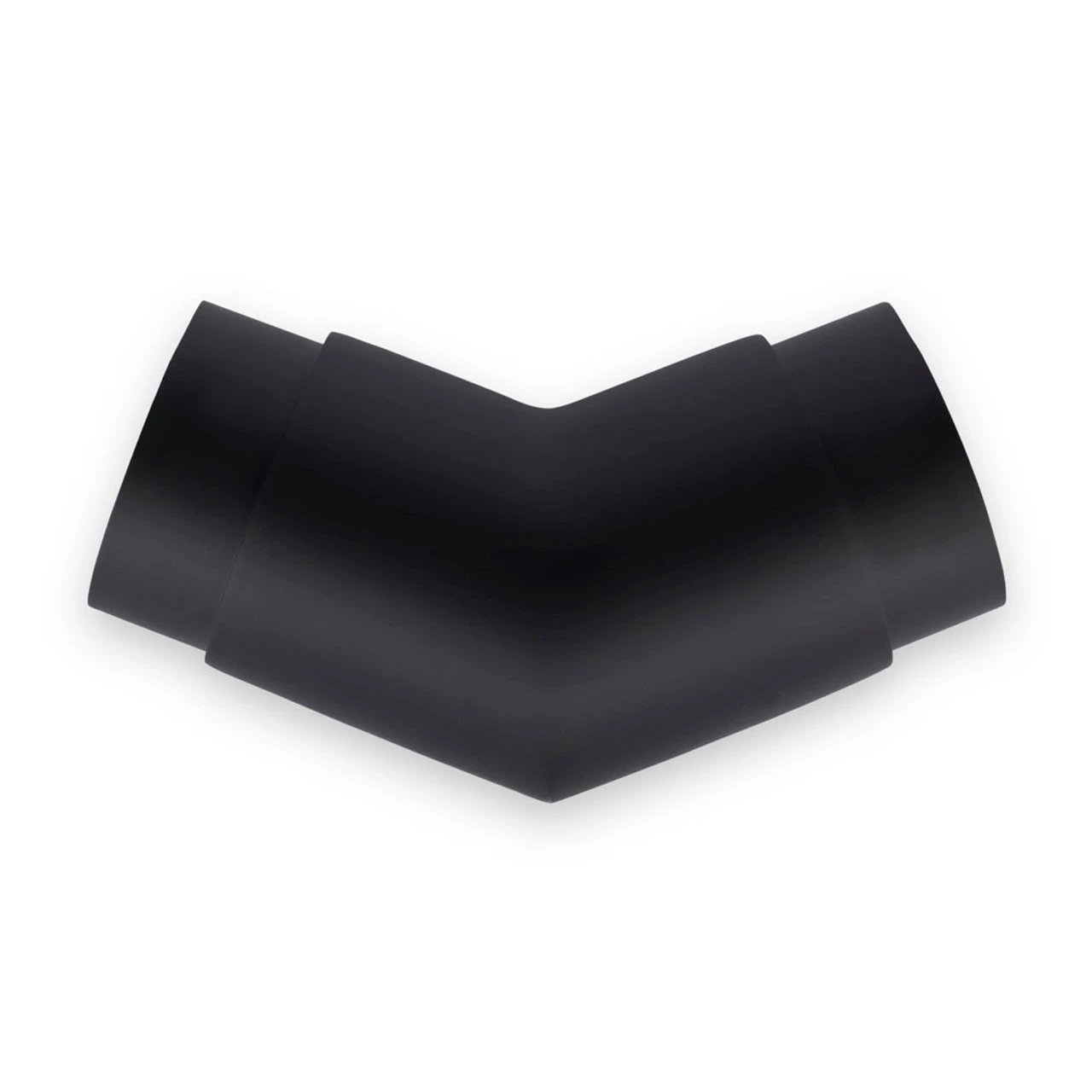Flush Angle Fitting 135(45) Degree - Matte Black - 2" OD 4 Flush Angle Fitting 135(45) Degree - Matte Black - 2" OD - Image 2