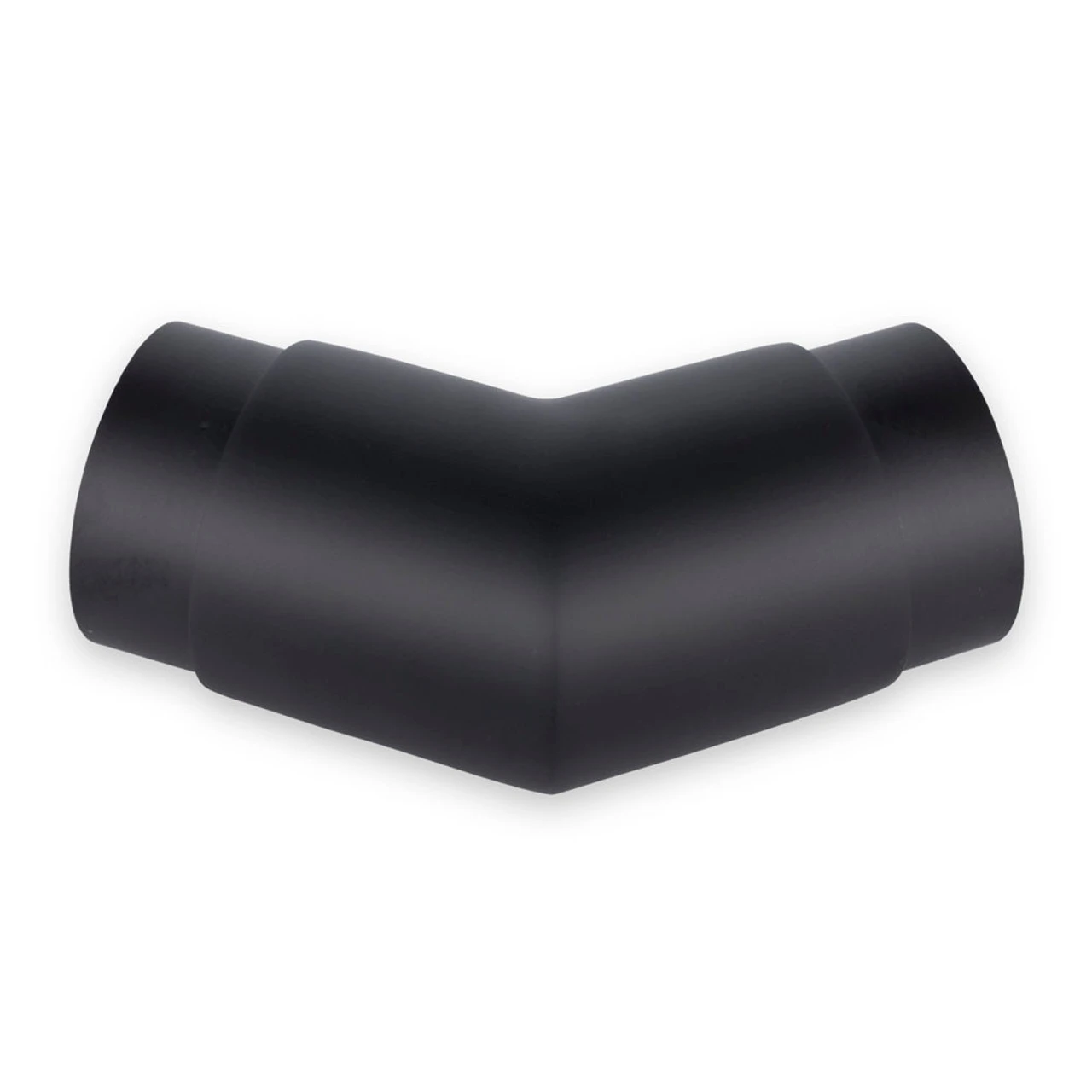 Flush Angle Fitting 135(45) Degree - Matte Black - 2" OD 3 Flush Angle Fitting 135(45) Degree - Matte Black - 2" OD