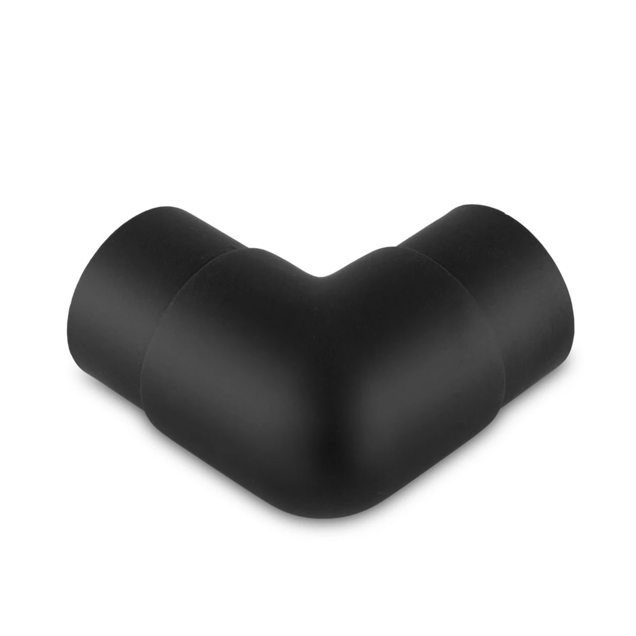 Flush Elbow Fitting 90 Degree - Matte Black - 1.5" OD 3 Flush Elbow Fitting 90 Degree - Matte Black - 1.5" OD