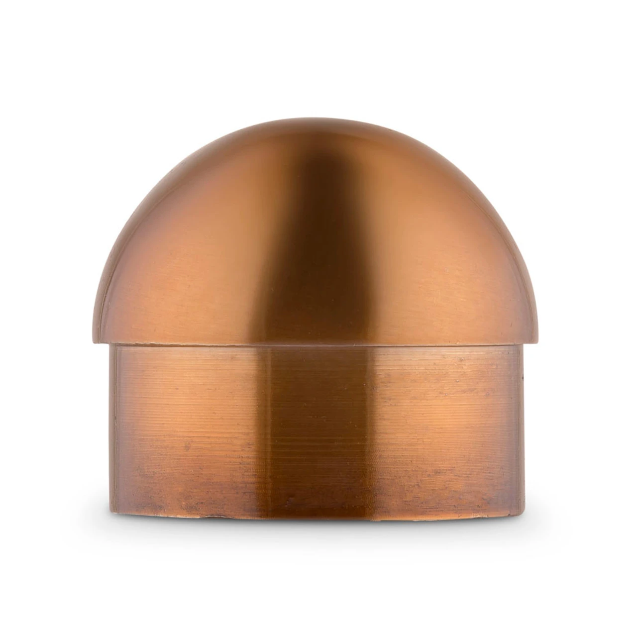 Domed End Cap - Sunset Copper - 2" OD 4 Domed End Cap - Sunset Copper - 2" OD - Image 2