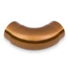 Curved Flush Elbow Fitting 90 Degree - Sunset Copper - 2" OD -Bar Supplies COP S966 2 Curved Flush Elbow Fitting 90 Degree Sunset Copper 2 OD 01 07802.1595358930