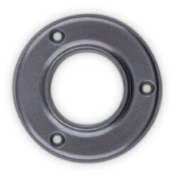 4" Wall Flange - Gunmetal Grey - 2" OD -Bar Supplies GRY 76921 2 4 Wall Flange Gunmetal Grey 2 OD 03 32537.1595359430