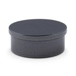 Flush Flat End Cap - Gunmetal Grey - 2" OD