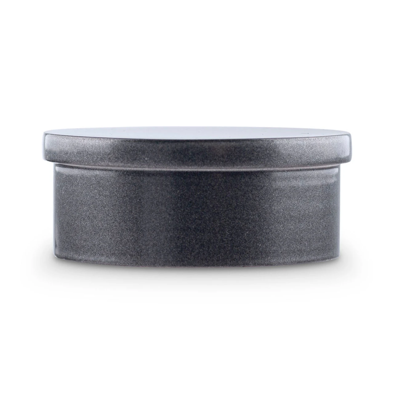 Flush Flat End Cap - Gunmetal Grey - 2" OD 4 Flush Flat End Cap - Gunmetal Grey - 2" OD - Image 2