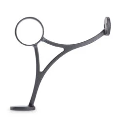 Combination Foot Rail Bracket - Gunmetal Grey - 2" OD 8 Combination Foot Rail Bracket - Gunmetal Grey - 2" OD -Bar Supplies GRY 769912 2 Combination Foot Rail Bracket Gunmetal Grey 2 OD 02 24551.1595360048