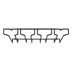 4-Channel Glass Rack - Black -Bar Supplies KW 099 BLK 4 Channel Glass Rack Black 003 59868.1603381851