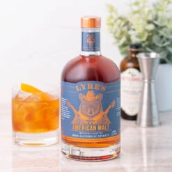 Lyre's American Malt Non-Alcoholic Spirits - Bourbon Whiskey Alternative - 700ml -Bar Supplies LYR AMMLT 700 Lyres American Malt Non Alcoholic Spirits 700ml 03 19500.1598638715
