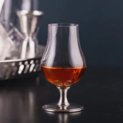 MATCH Handmade Italian Pewter Stemmed Whiskey Glass - 8 Oz -Bar Supplies MATCH 1365 MATCH Handmade Italian Pewter Stemmed Whiskey Glass 8 oz 003 93078.1620853318